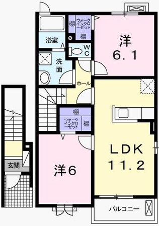 ペール・メゾンＡの物件間取画像